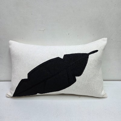 Art leave black rectangle cover 