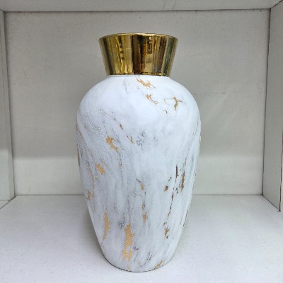 Big Ceramic vase gold shiks 