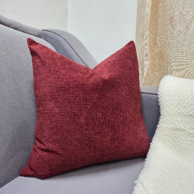 Burgurndy  pillow cover 50*50cm 