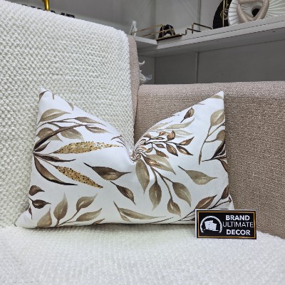 Bush floral pillow cover rectangle 
