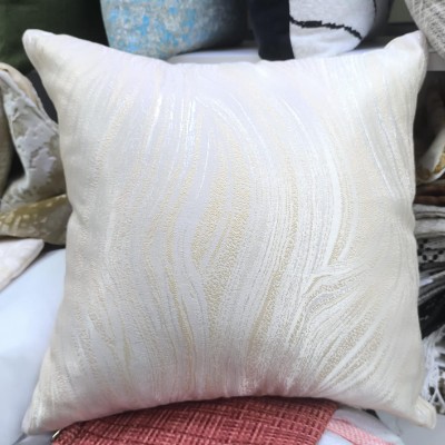 Cream flow throw pillow cover