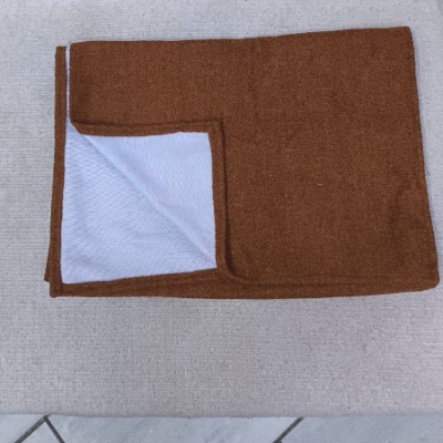 Faux burnt orange  bedrunner