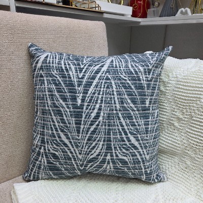 G_torquise waves pillow cover 