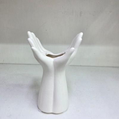 Hand shape decor 
