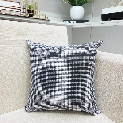 Houndstooth throw pillow cover 50*50cm 