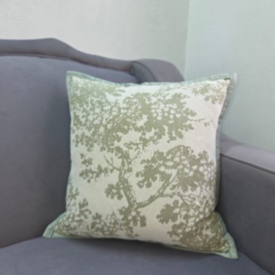 jacquard tree green