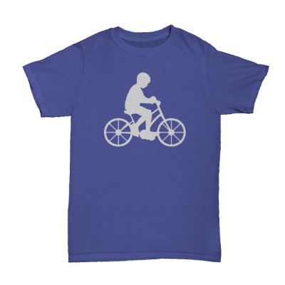 Kids Blue Tshirt_Bike