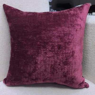 Maroon velvet cover 
