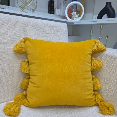 Masturd yellow with tassile cover 