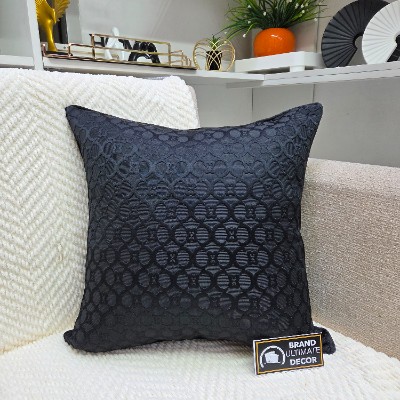 Mesh black orange cover 45*45cm 