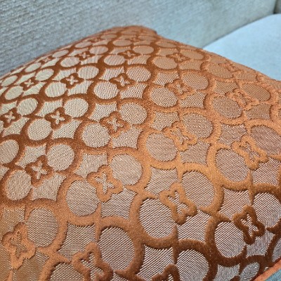 Mesh burnt orange cover 3