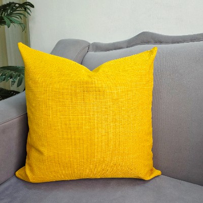 Musturd yellow  50*50cm pillow cover 