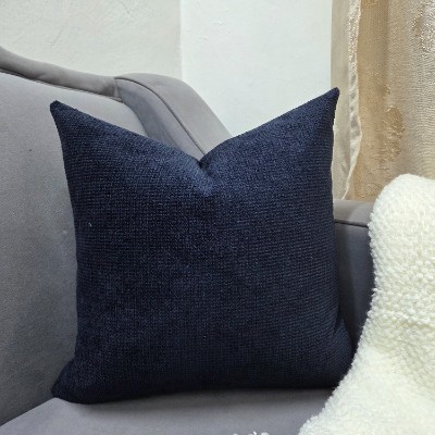 Nay blue throw pillow cover 