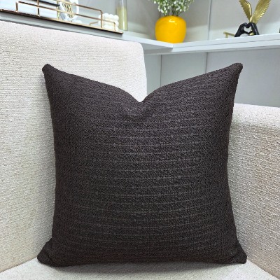Net brown pillow cover 