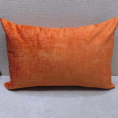 Orange velvet rectangle 