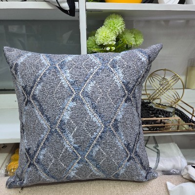 Sky throw pillow blueish 