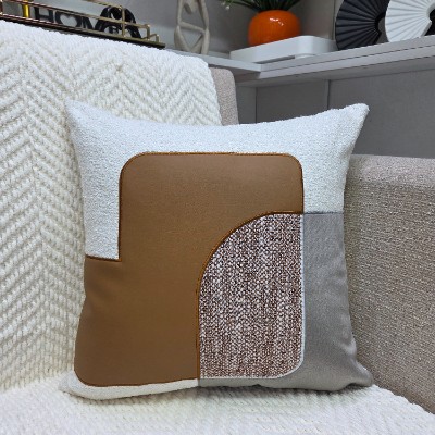 Special  fabric with leather cover 