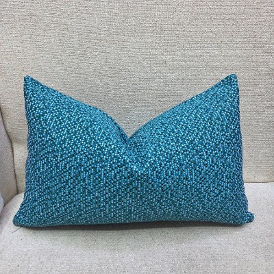 Torquise blue ta pillow cover rectangle 