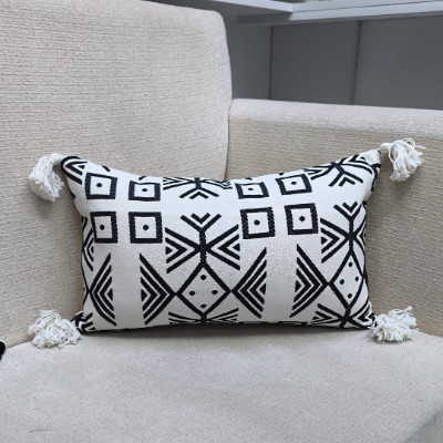Trable woven rectangle pillow cover 
