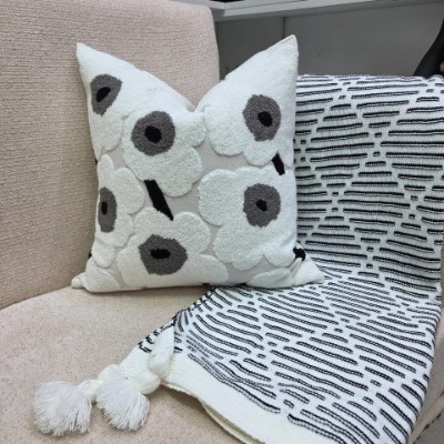 white embroidery design 